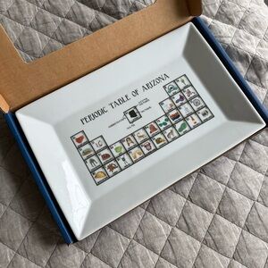 Dishique | Arizona Periodic Table of Elements Dish